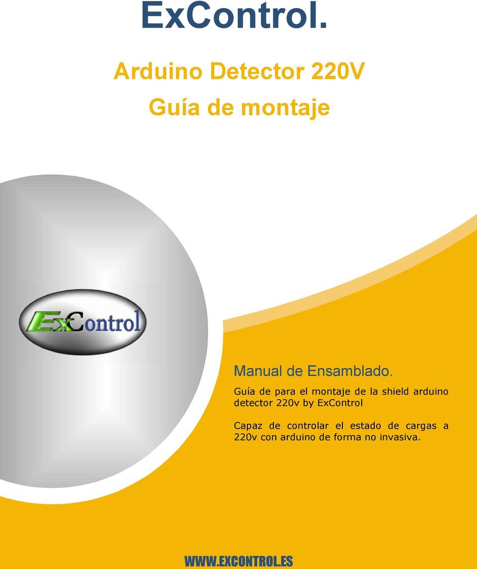 Guía de para el montaje de la shield arduino detector 220v
