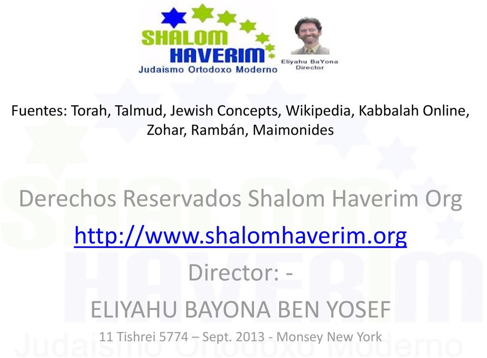 Haverim Org http://www.shalomhaverim.