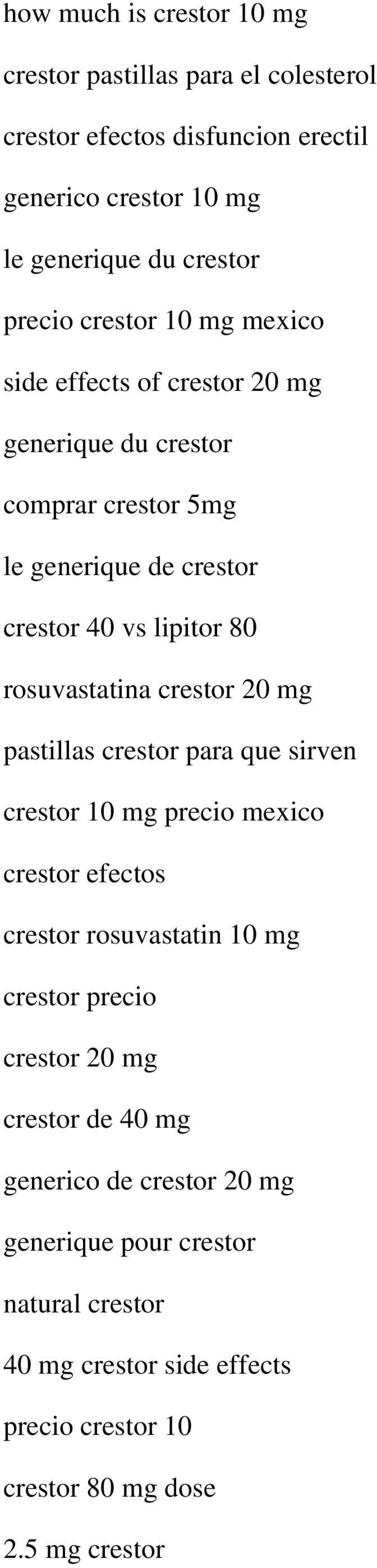 rosuvastatina crestor 20 mg pastillas crestor para que sirven crestor 10 mg precio mexico crestor efectos crestor rosuvastatin 10 mg crestor precio