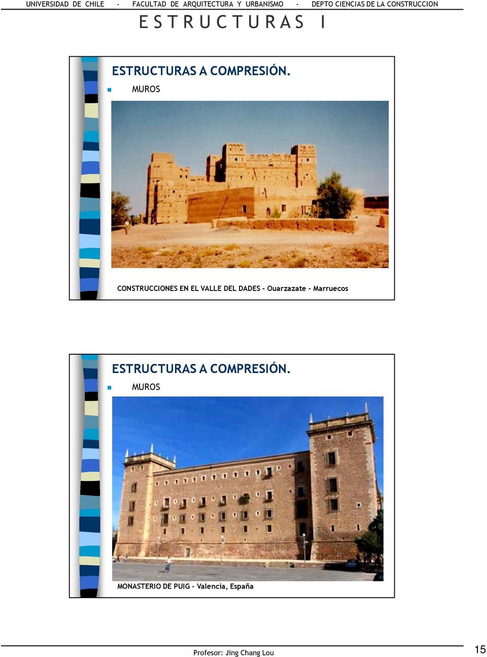 DADES - Ouarzazate - Marruecos  MUROS