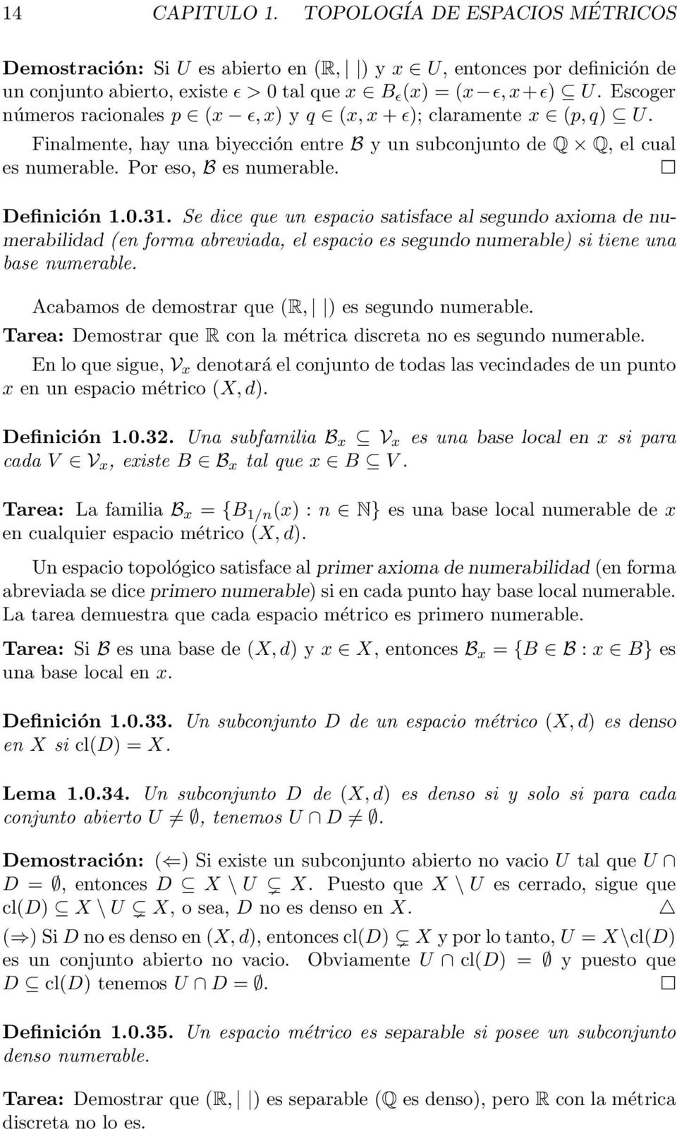 Notas De Analisis Dr Richard G Wilson Departamento De Matematicas Universidad Autonoma Metropolitana Iztapalapa Comentarios Pdf Free Download