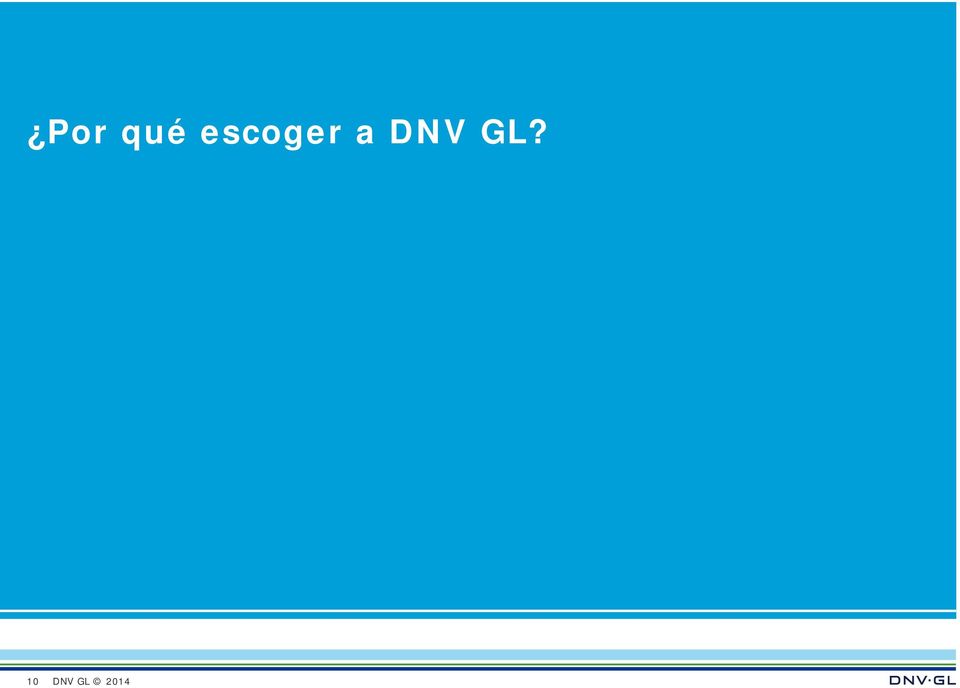 DNV GL?
