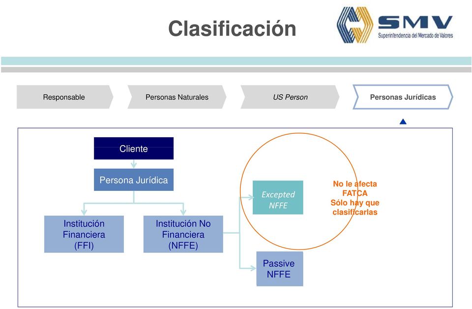 Institución No Financiera Financiera (FFI) (NFFE) Excepted