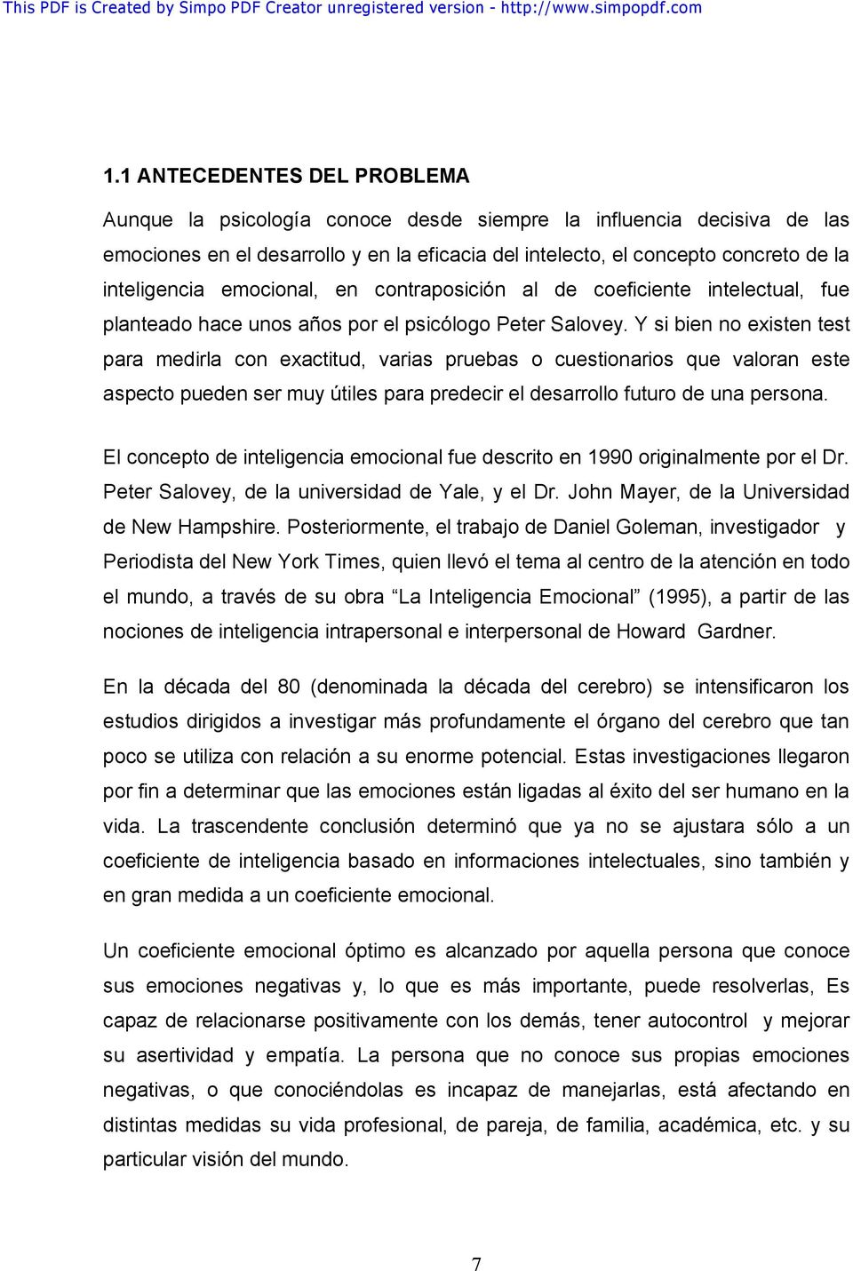CAPITULO I ANALISIS DE LA SITUACION PROBLEMÁTICA - PDF Descargar libre