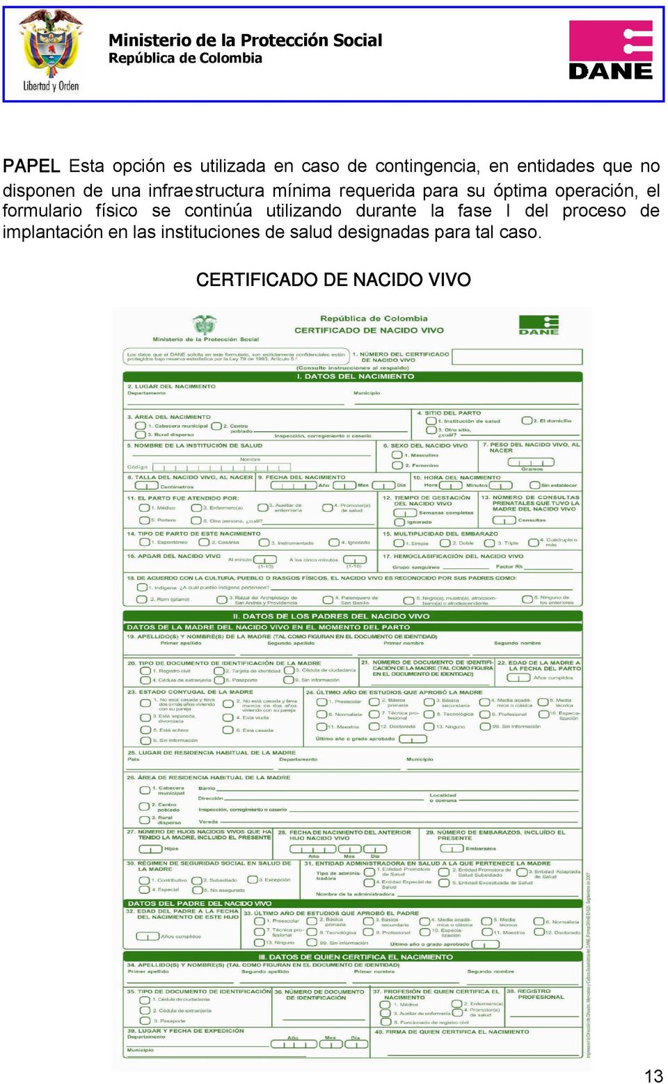 Certificado defunción ruaf pdf