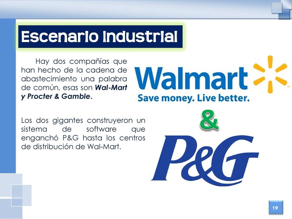 Procter & Gamble.