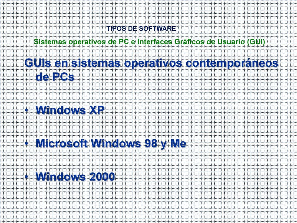 sistemas operativos contemporáneos de
