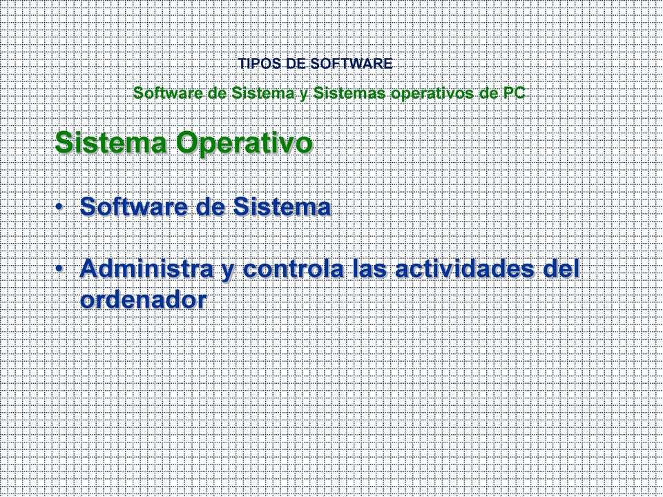 operativos de PC Software de Sistema
