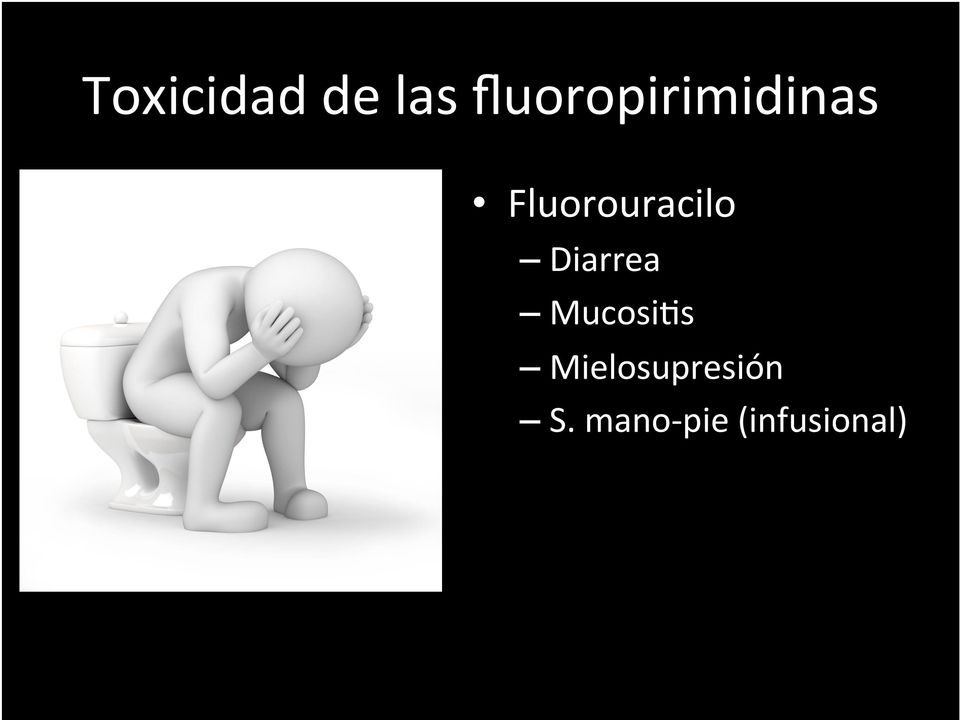 Fluorouracilo Diarrea