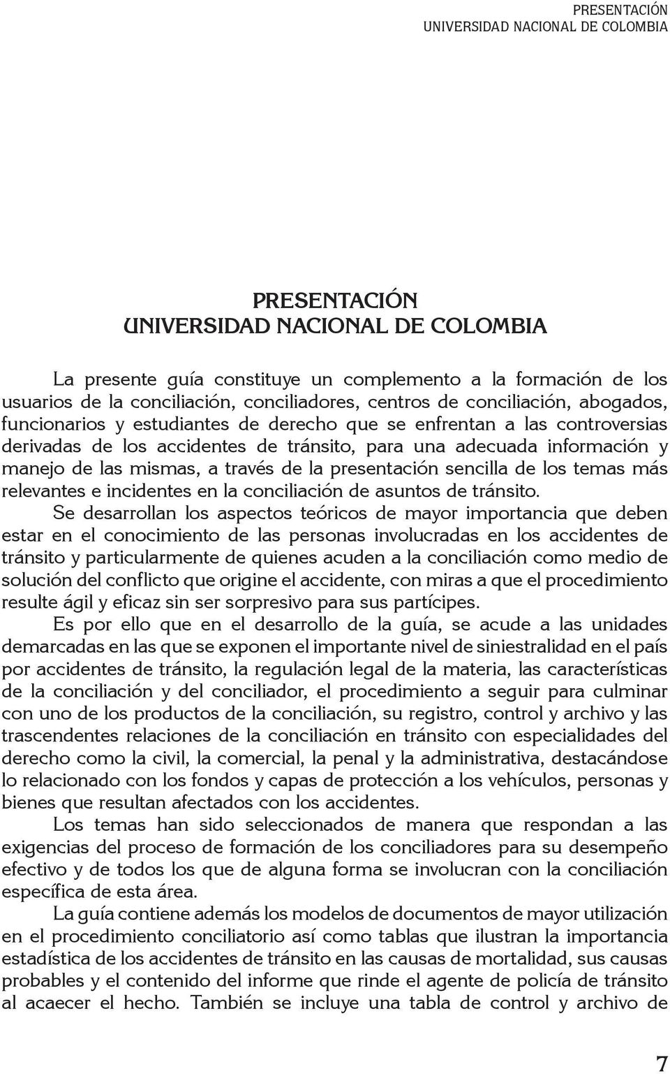 GUÍA INSTITUCIONAL DE CONCILIACIÓN EN TRÁNSITO - PDF Descargar libre
