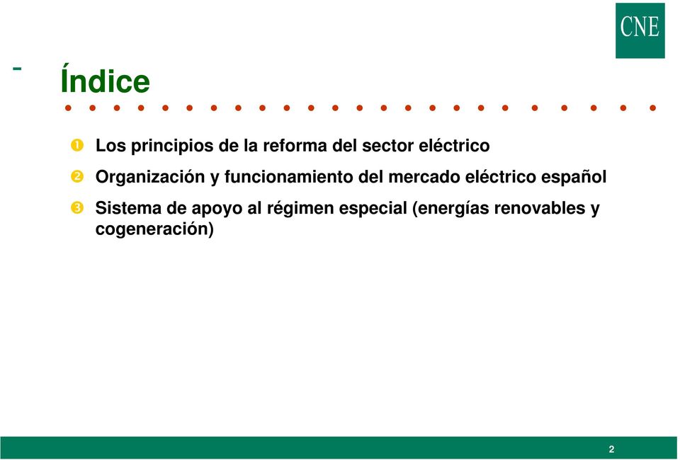 mercado eléctrico español Sistema de apoyo al