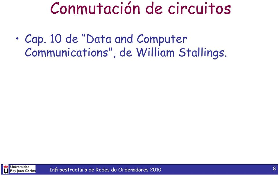 Communications, de William