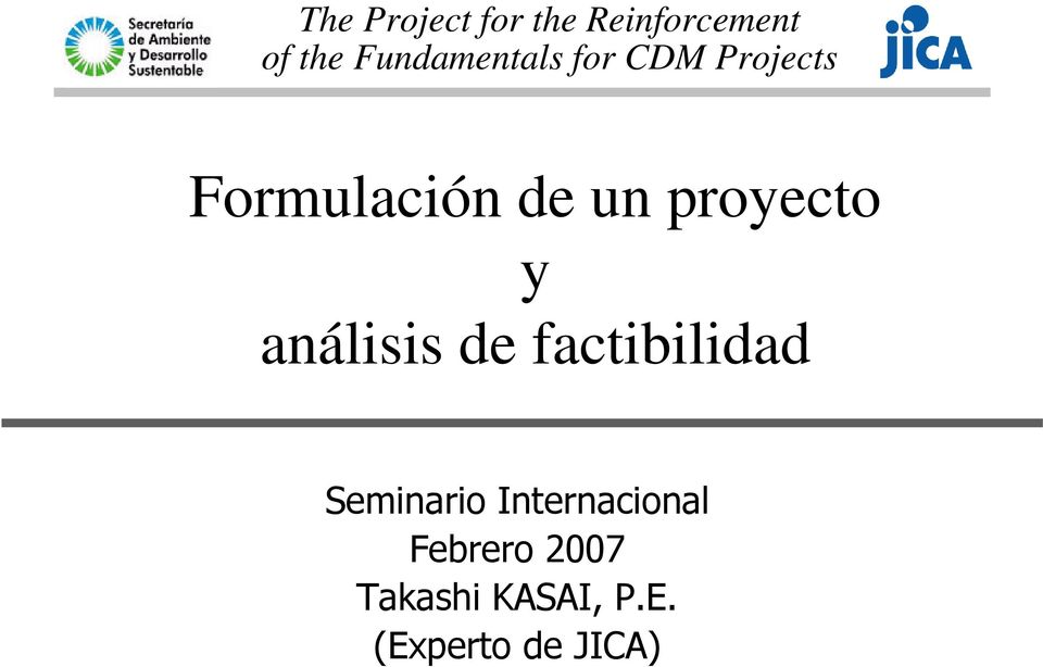 proyecto y análisis de factibilidad Seminario
