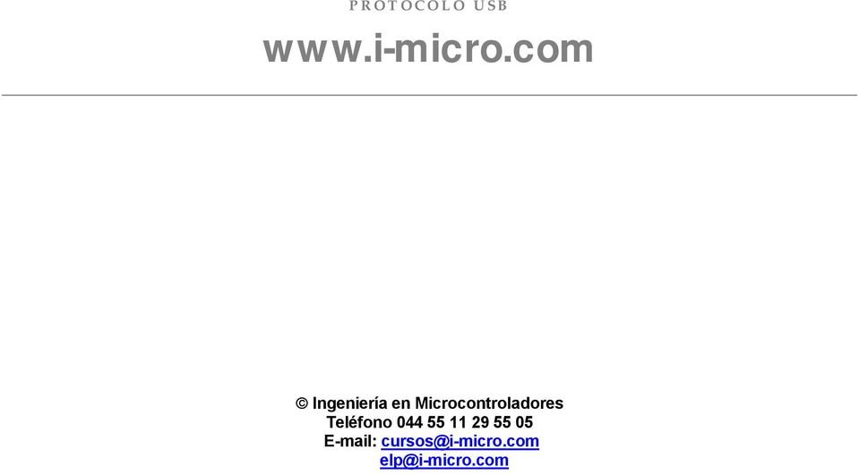 Microcontroladores Teléfono 044
