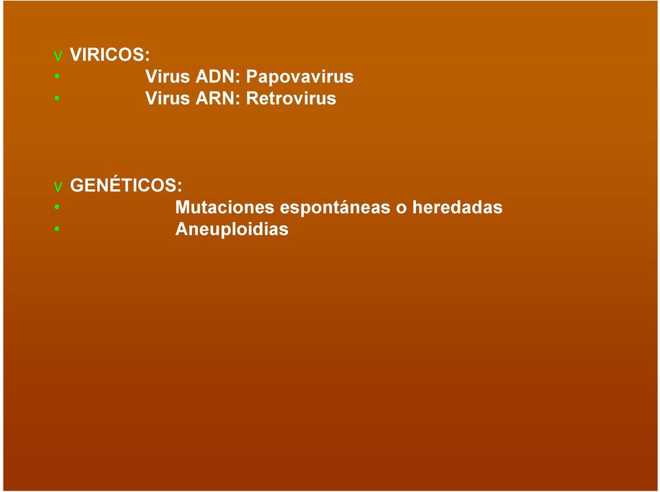 Retrovirus vgenéticos:
