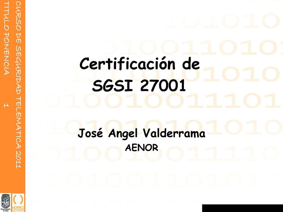 SGSI 27001 José