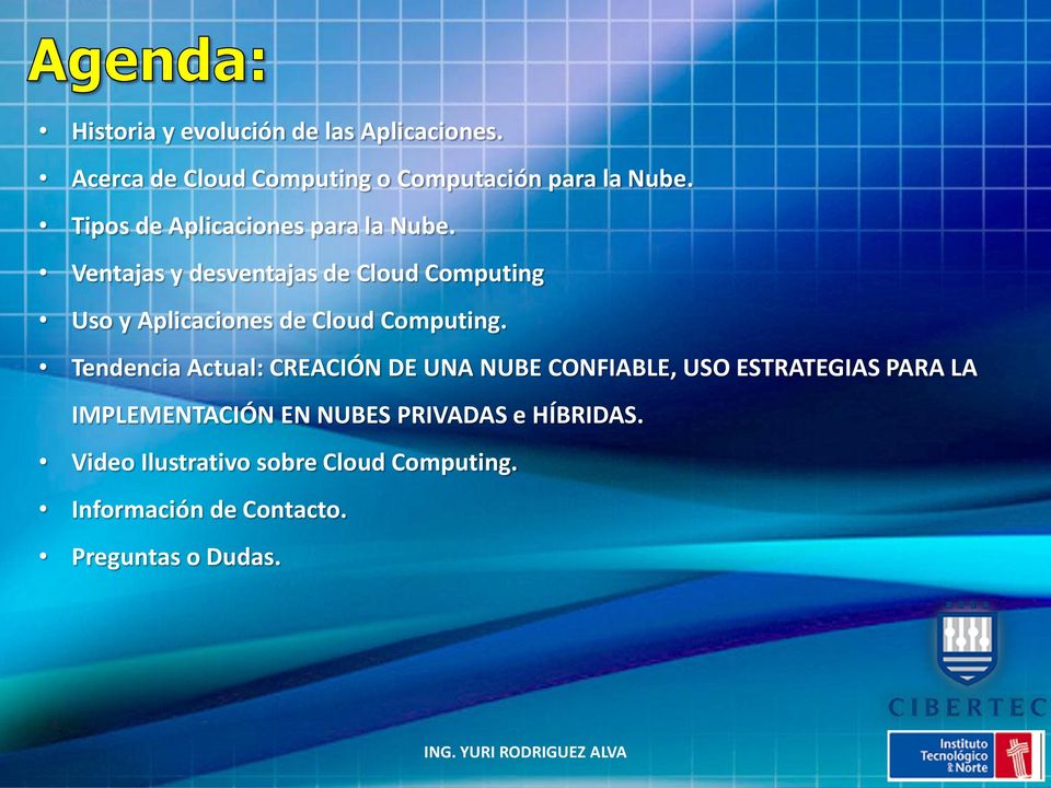 Ventajas y desventajas de Cloud Computing Uso y Aplicaciones de Cloud Computing.