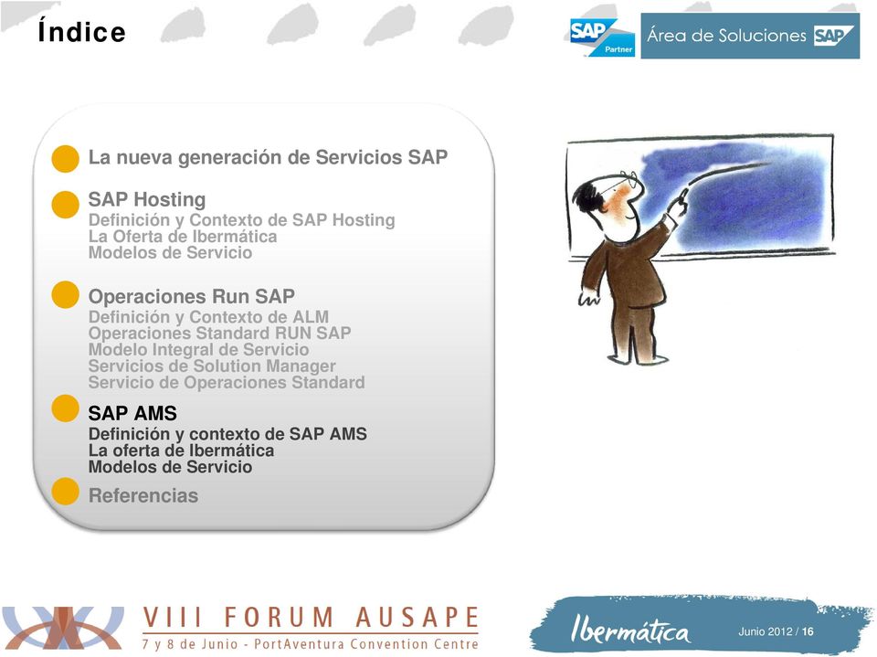 RUN SAP Modelo Integral de Servicio Servicios de Solution Manager Servicio de Operaciones Standard SAP