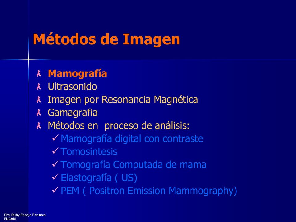 análisis: Mamografía digital con contraste Tomosintesis