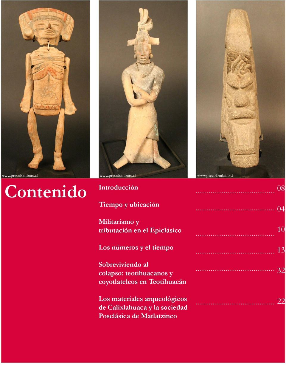 el Epiclásico 10 Los números y el tiempo Sobreviviendo al colapso: teotihuacanos y