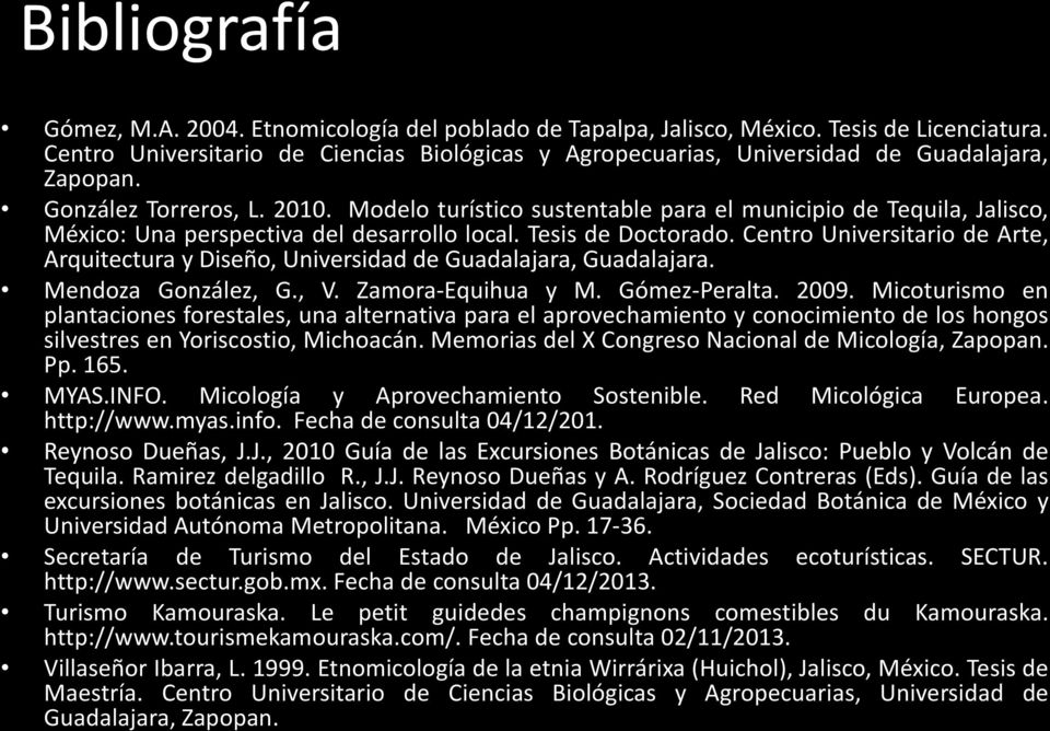 Modelo turístico sustentable para el municipio de Tequila, Jalisco, México: Una perspectiva del desarrollo local. Tesis de Doctorado.