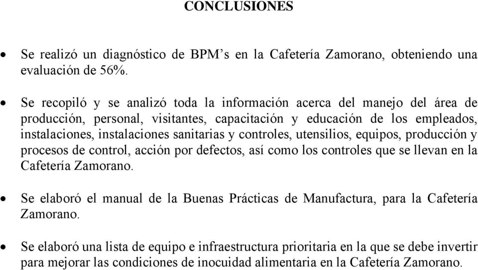 Manual Buenas Prácticas de Manufactura para la Cafetería Zamorano - PDF  Free Download