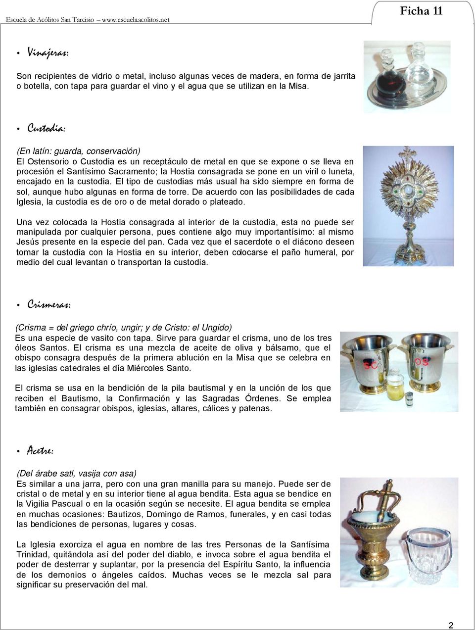 7. VASOS SAGRADOS Y UTENSILIOS - PDF Free Download