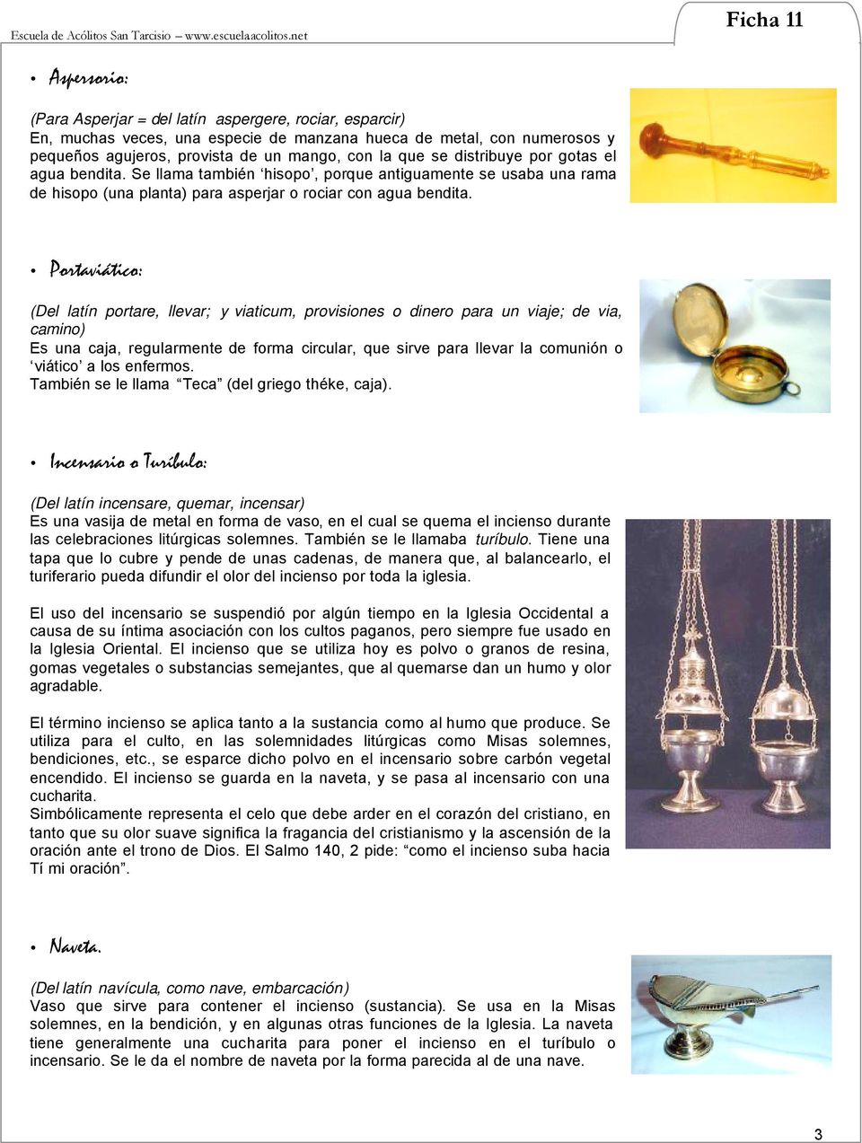 7. VASOS SAGRADOS Y UTENSILIOS - PDF Free Download