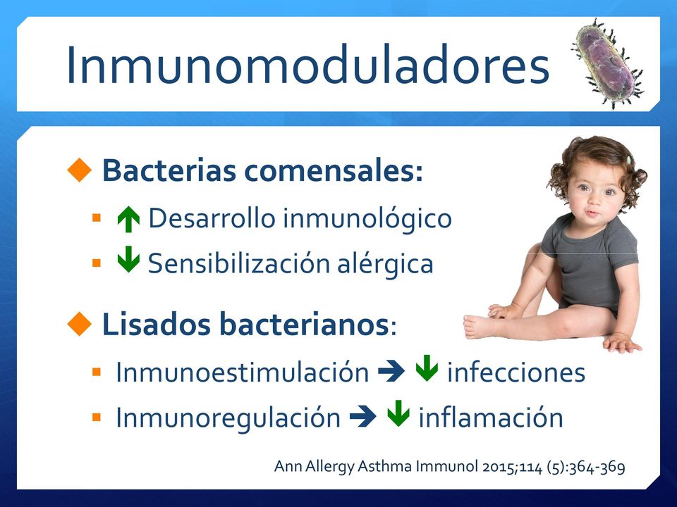 bacterianos: Inmunoestimulación infecciones