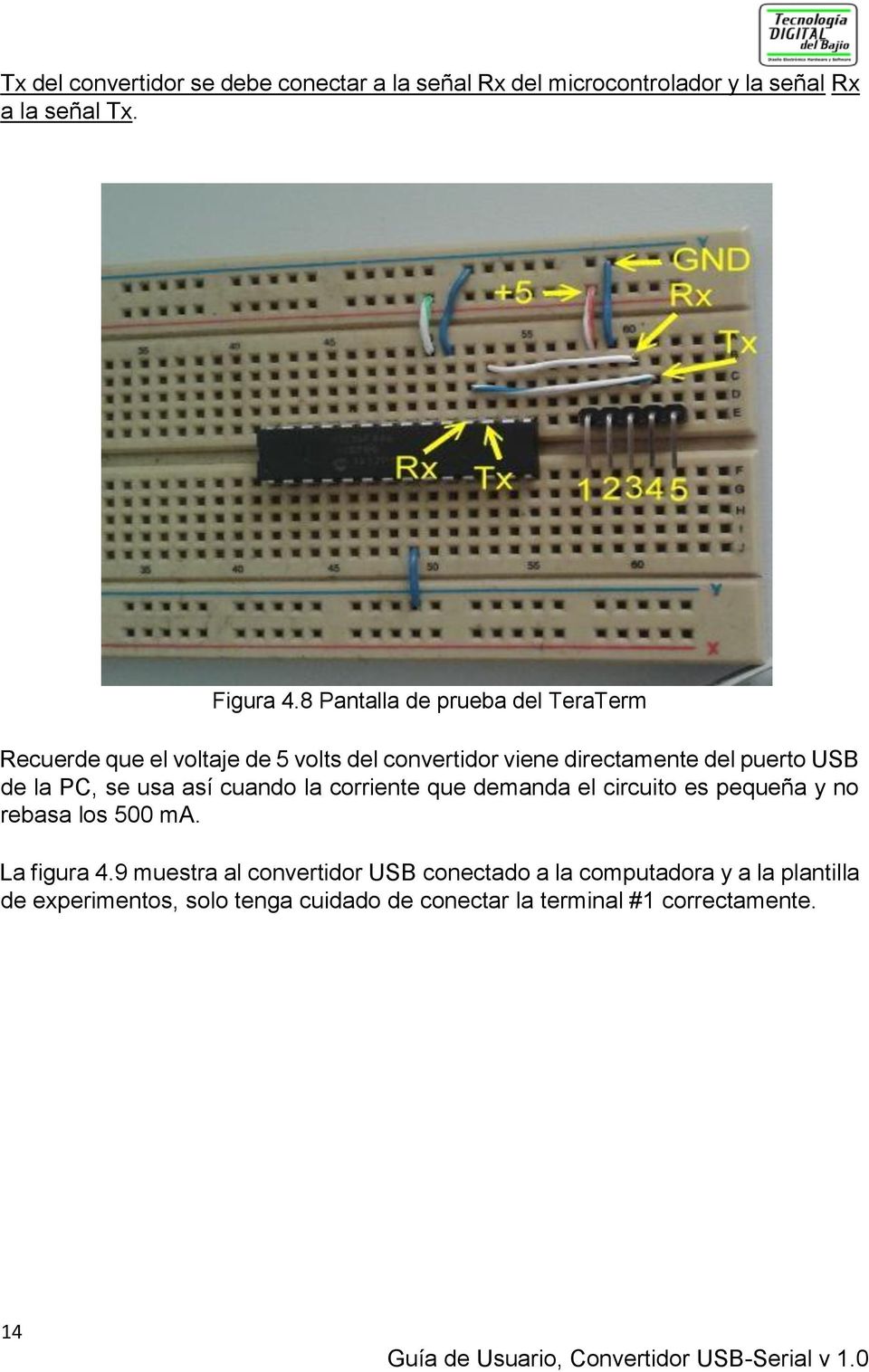 la PC, se usa así cuando la corriente que demanda el circuito es pequeña y no rebasa los 500 ma. La figura 4.