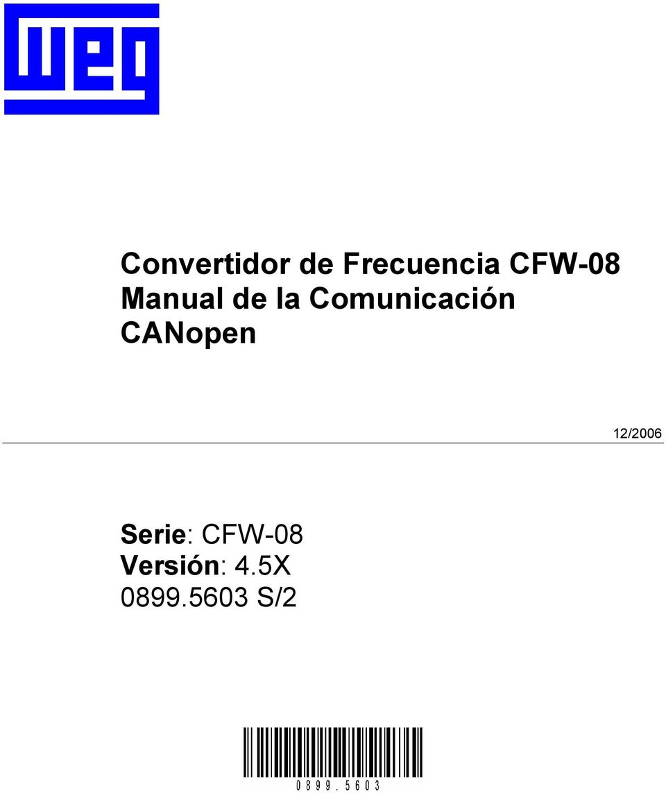 Comunicación CANopen 12/2006
