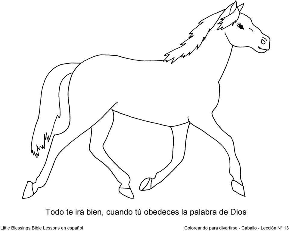 Bible Lessons en español Coloreando