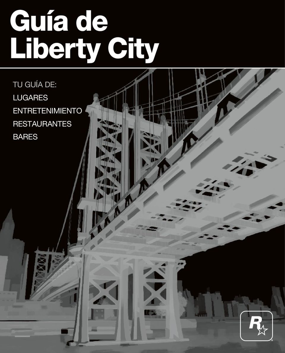 Generalmente Temporizador lo mismo Guía de Liberty City TU GUÍA DE: LUGARES ENTRETENIMIENTO RESTAURANTES BARES  - PDF Free Download