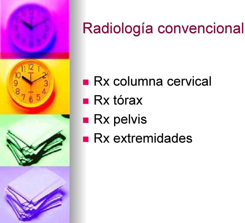 Rx columna cervical!