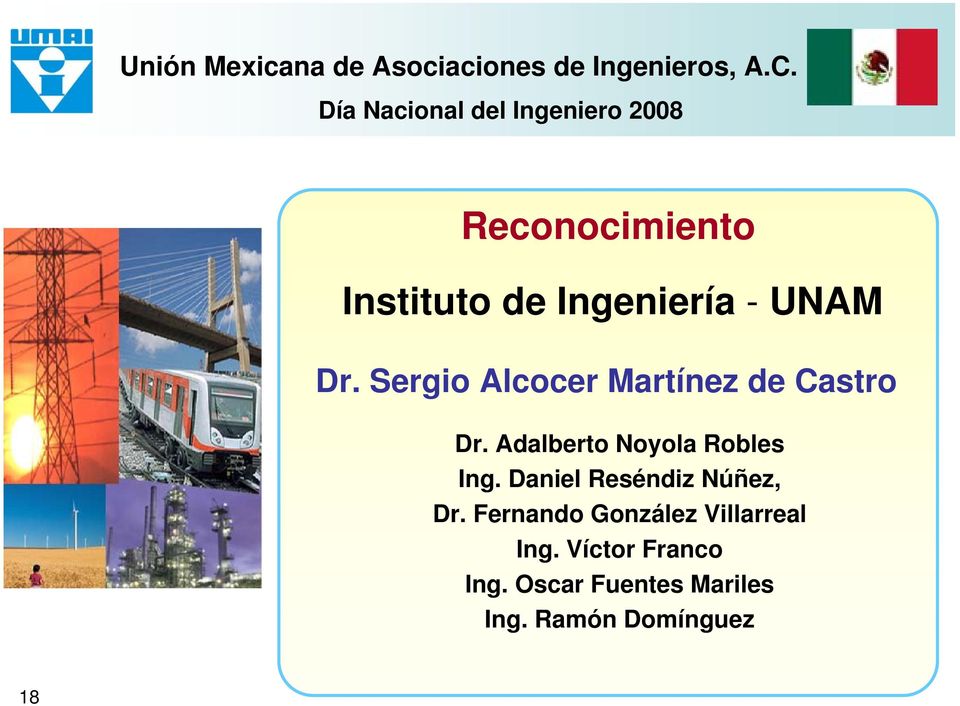 Adalberto Noyola Robles Ing. Daniel Reséndiz Núñez, Dr.