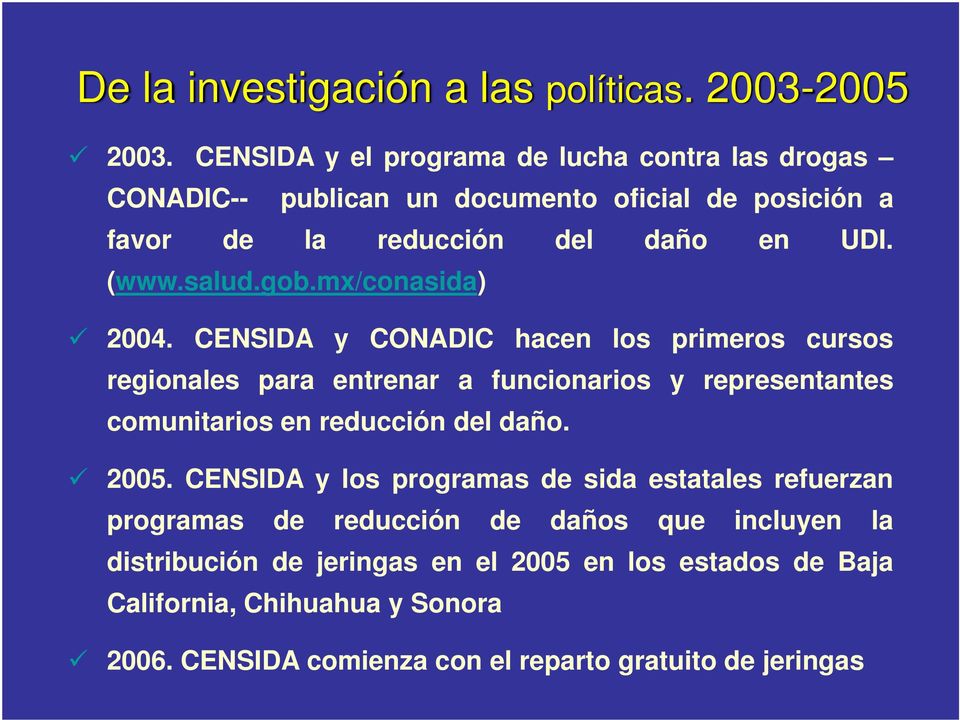 gob.mx/conasida) 2004.