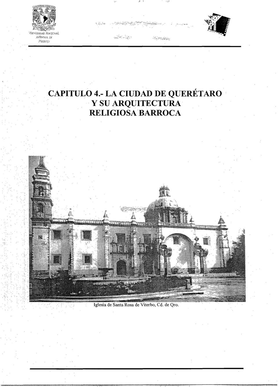 CAPITULO  LA CIUDAD DE QUERÉTARO. y SU ARQUITECTURA RELIGIOSA BARROCA -  PDF Descargar libre