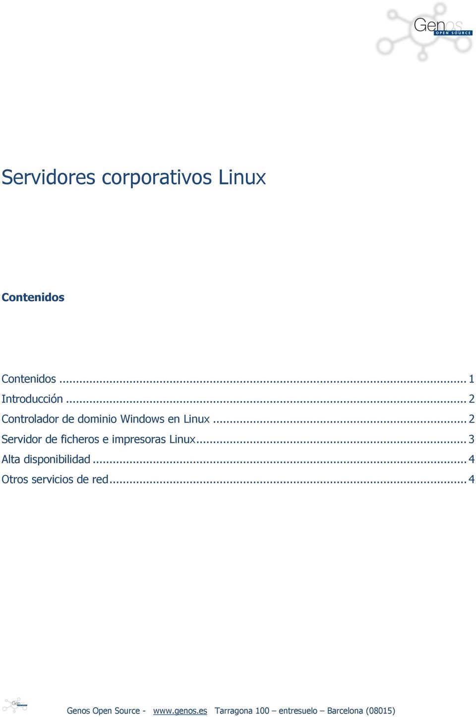 .. 2 Controlador de dominio Windows en Linux.