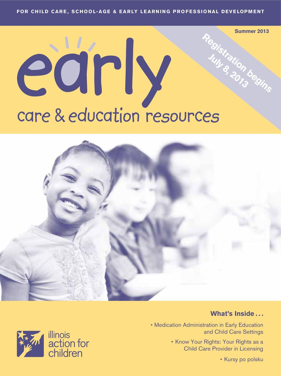 .. Medication Administration in Early Education and Child Care Settings
