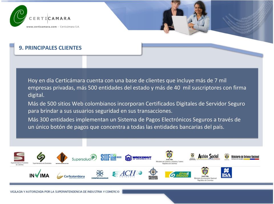 Más de 500 sitios Web colombianos incorporan Certificados Digitales de Servidor Seguro para brindar a sus usuarios seguridad en