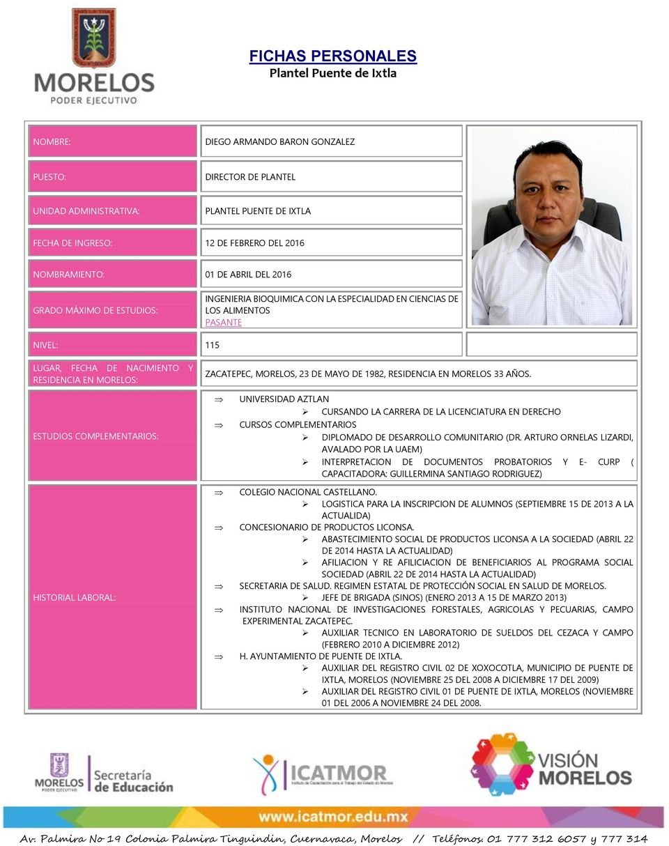 UNIVERSIDAD AZTLAN CURSANDO LA CARRERA DE LA LICENCIATURA EN DERECHO CURSOS COMPLEMENTARIOS DIPLOMADO DE DESARROLLO COMUNITARIO (DR.