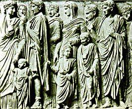 La familia era muy importante para los romanos.