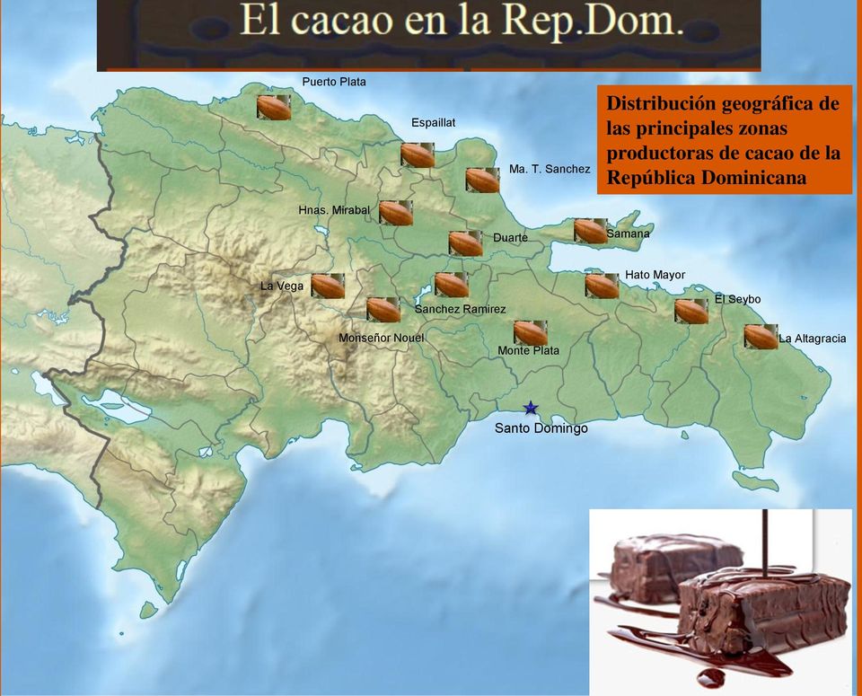productoras de cacao de la República Dominicana Hnas.