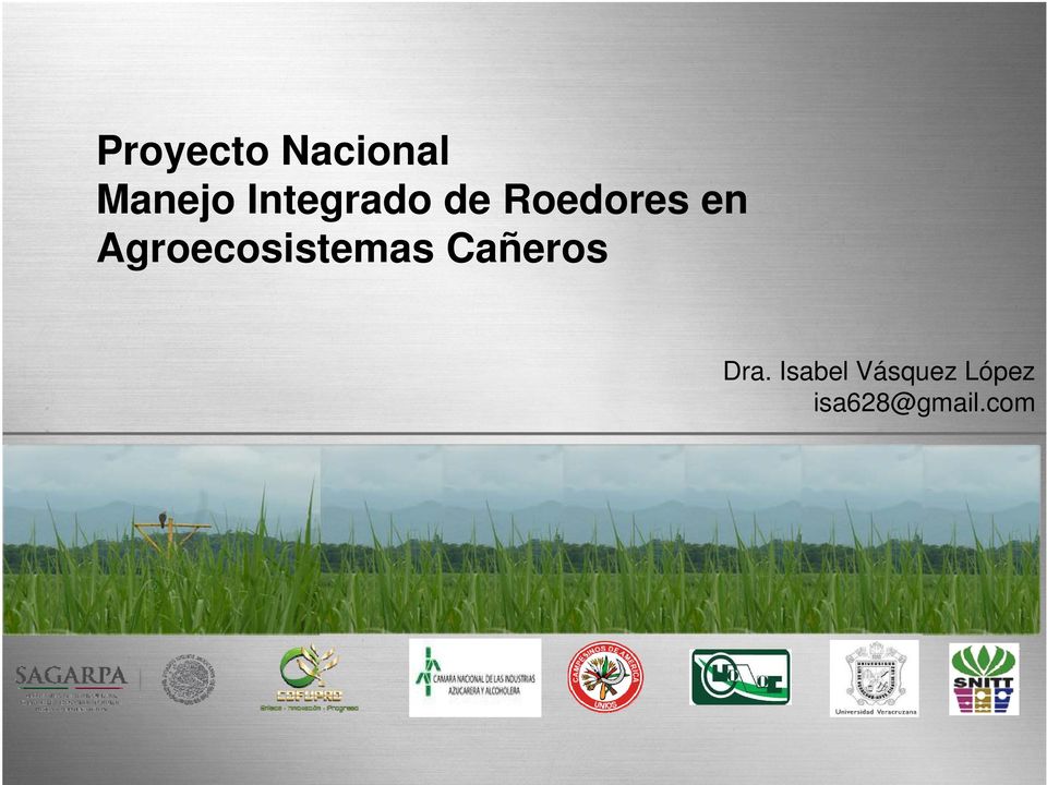 Agroecosistemas Cañeros Dra.