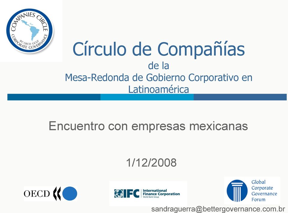 Latinoamérica Encuentro con empresas