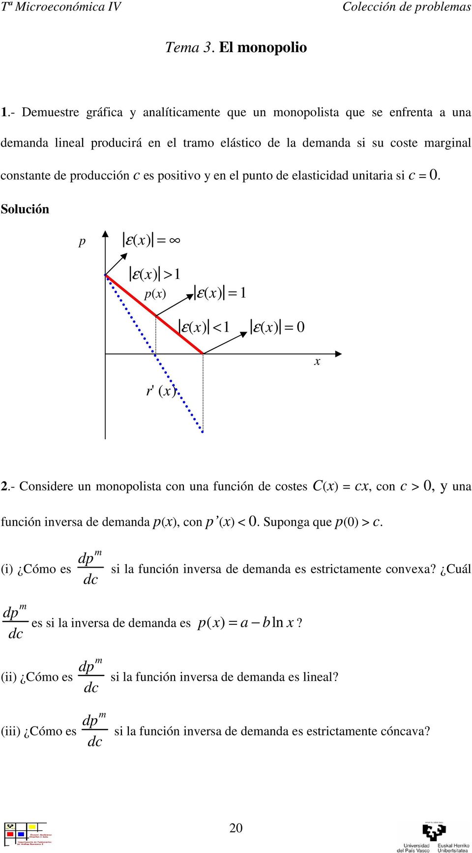 c es postvo y en el punto de elastcdad untara s c = 0. p ε() = ε() > p() ε() = ε() < ε() = 0 r' ().
