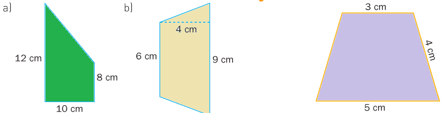 21. Determina el perímetro y el área de un pentágono regular cuyo lado mide 4 m y cuya apotema vale 2,75 m. 22.