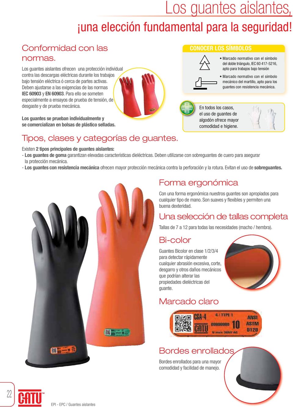Los guantes aislantes, una elección para la seguridad! - PDF Descargar