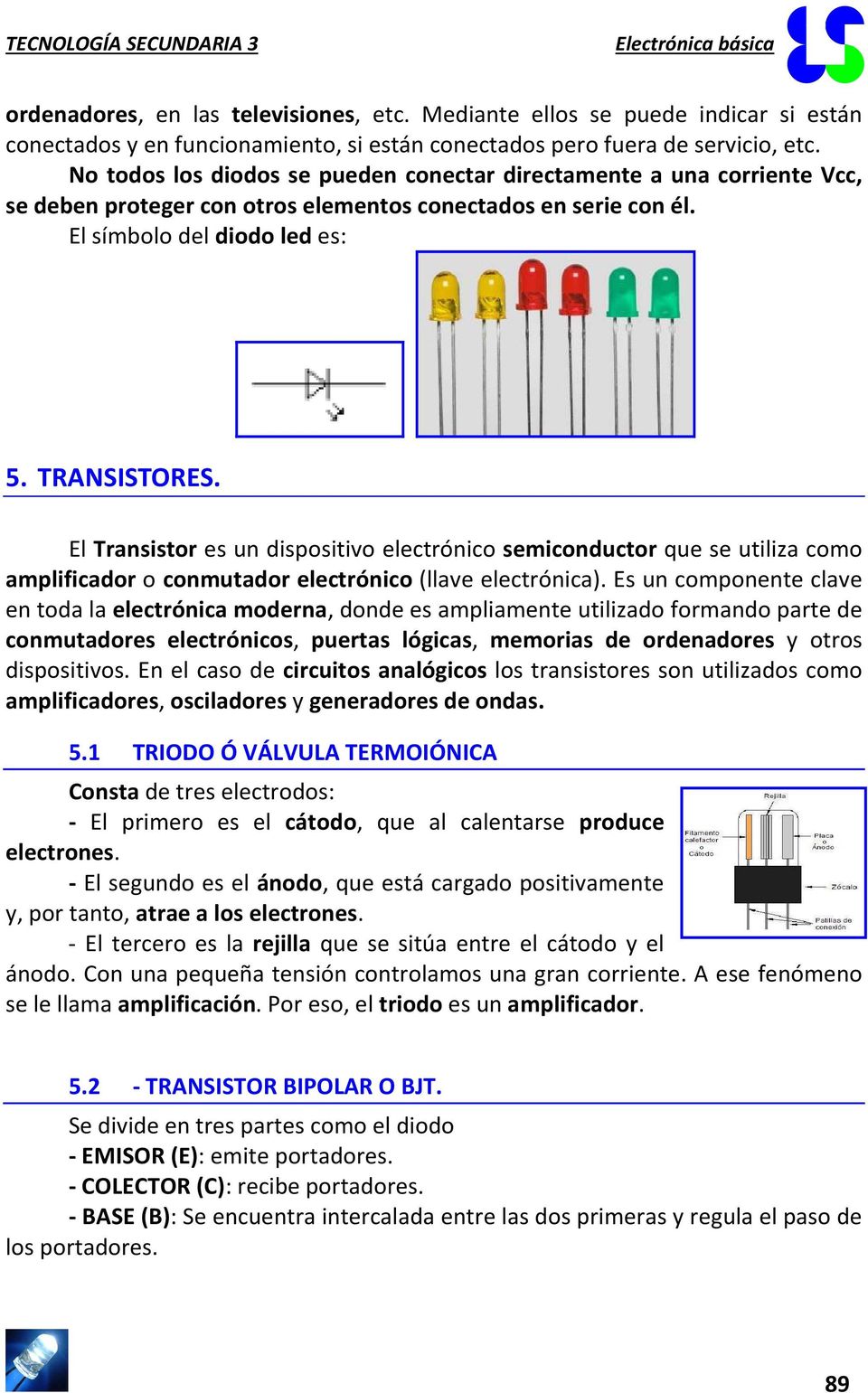 El Transistor es un dispositivo electrónico semiconductor que se utiliza como amplificador o conmutador electrónico (llave electrónica).