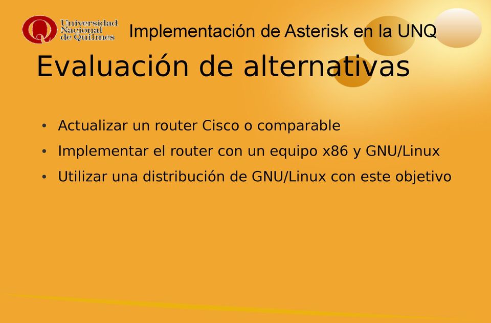 Implementar el router con un equipo x86 y GNU/Linux